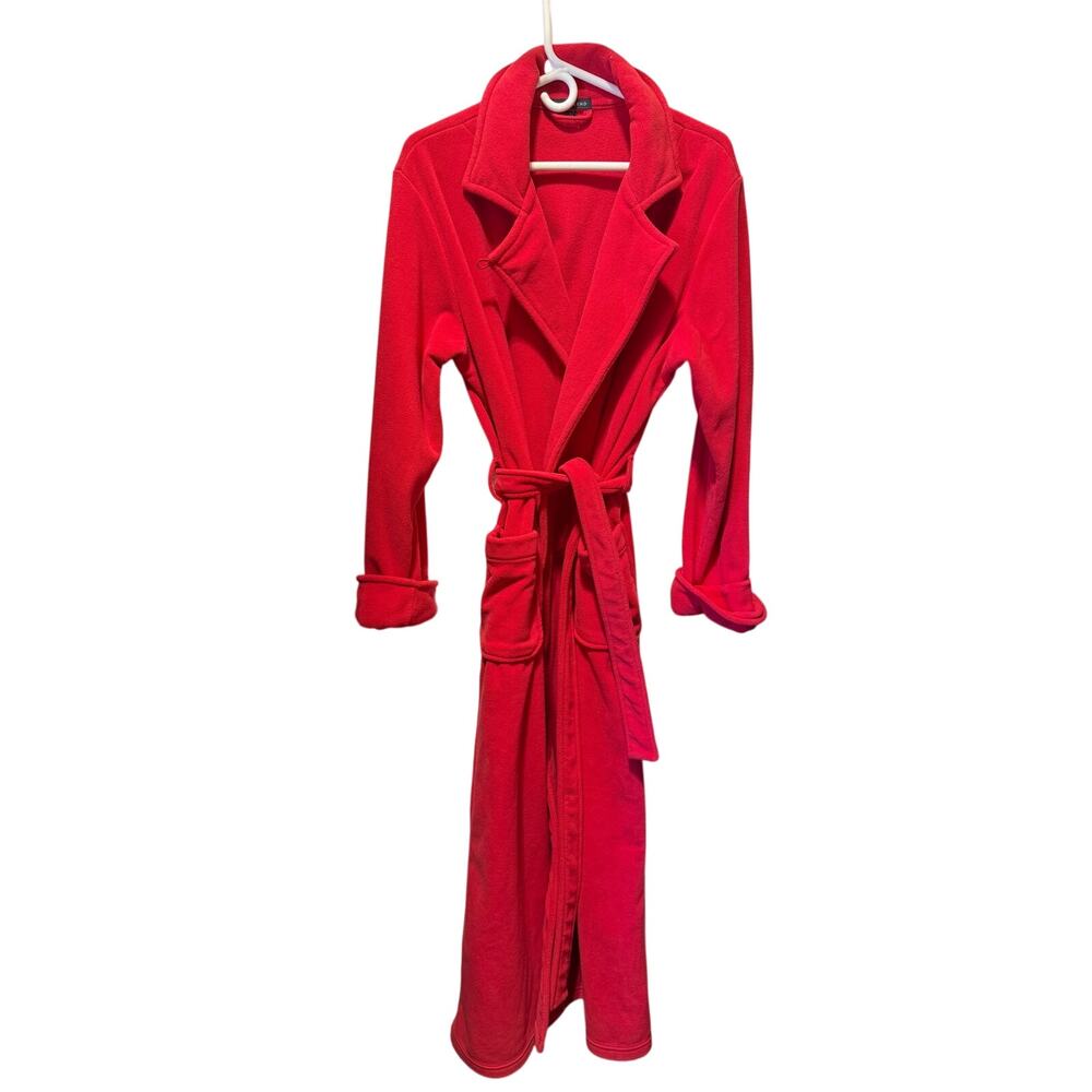 Land’s End Full Length Wrap Robe with Belt Size L